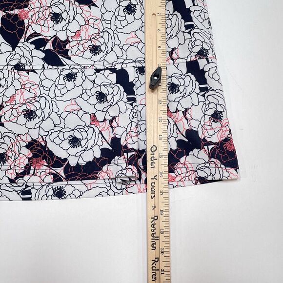 Sport Haley Skort Skirt Size 8 Blue Pink Floral Mini Golf Tennis Athleisure - Picture 8 of 8